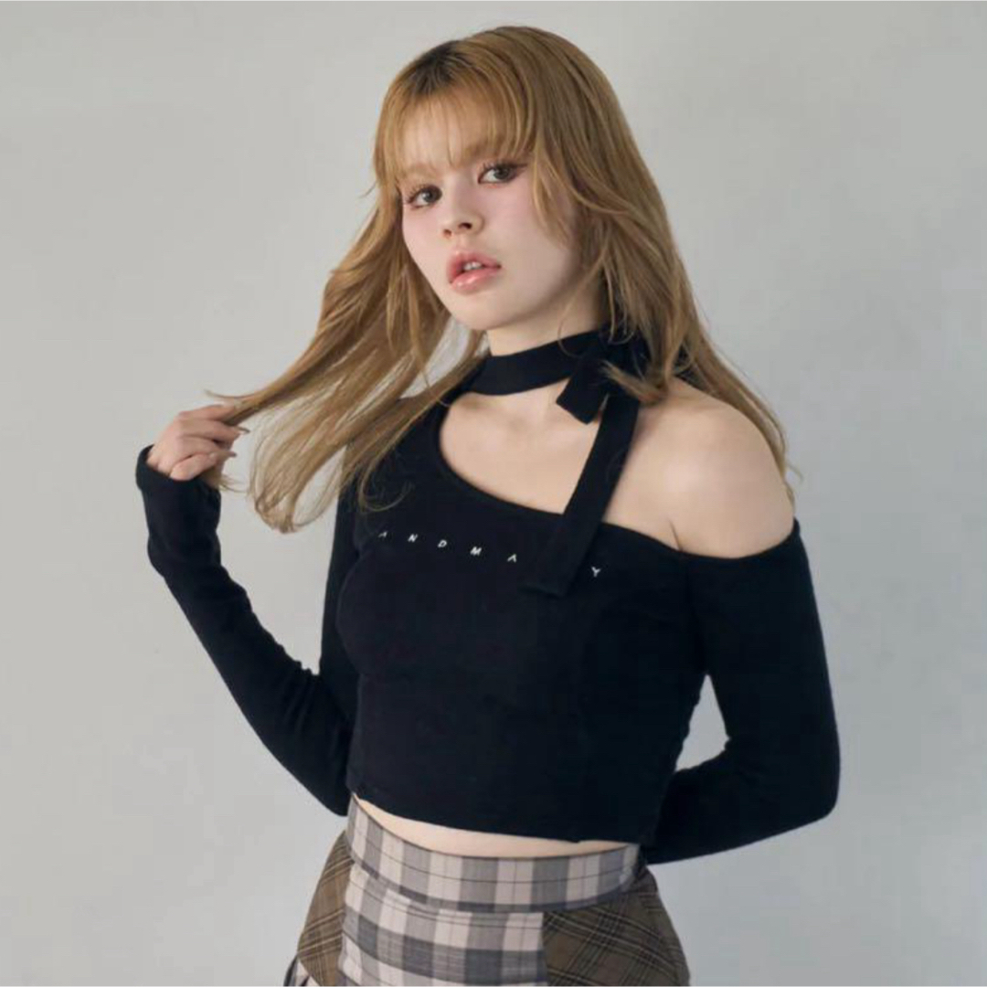 Nana ribbon oneshoulder andmary - 長袖 Nana ribbon oneshoulder andmary - 長袖