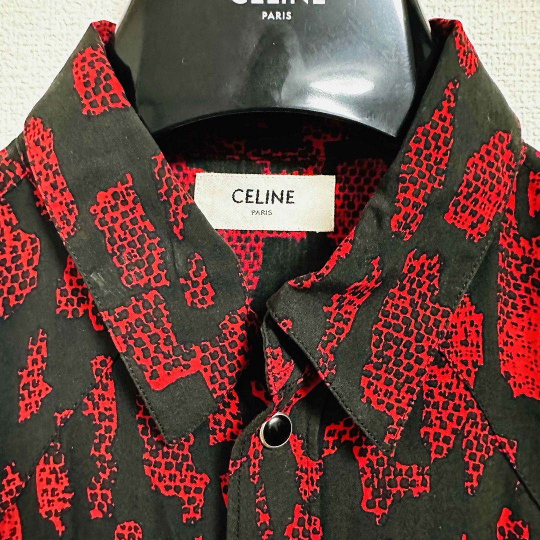 CELINE セリーヌ アブストラクト シャツ 登坂広臣着 CELINE セリーヌ アブストラクト シャツ 登坂広臣着