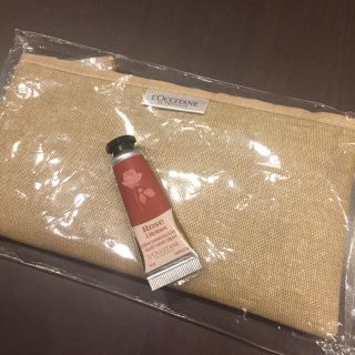 ロクシタン(L'OCCITANE)のロクシタン×ANA  アメニティ  ハンドクリームおまけ付き(旅行用品)