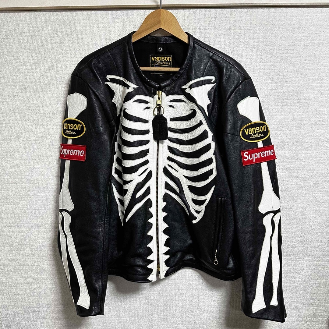 Supreme - Supreme×Vanson Leather Bones Jacket 登坂広臣の通販 Supreme - Supreme×Vanson Leather Bones Jacket 登坂広臣の通販