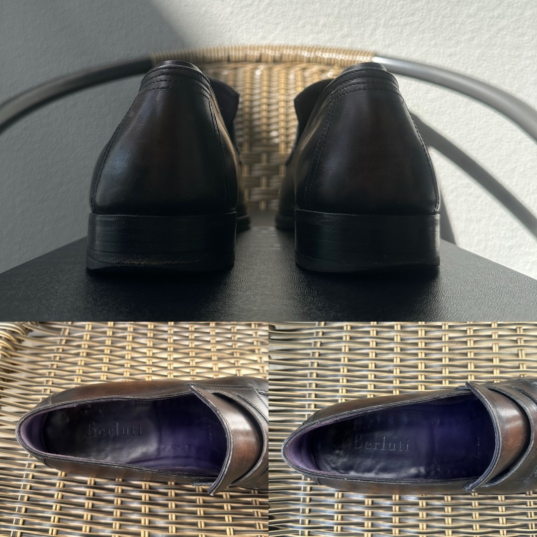 BERLUTI - 定価35,3万 ベルルッティ アンディ パティーヌレザー BERLUTI - 定価35,3万 ベルルッティ アンディ パティーヌレザー
