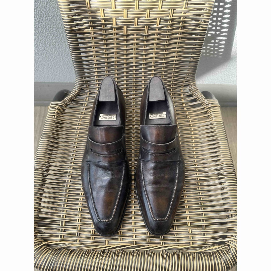 BERLUTI - 定価35,3万 ベルルッティ アンディ パティーヌレザー BERLUTI - 定価35,3万 ベルルッティ アンディ パティーヌレザー