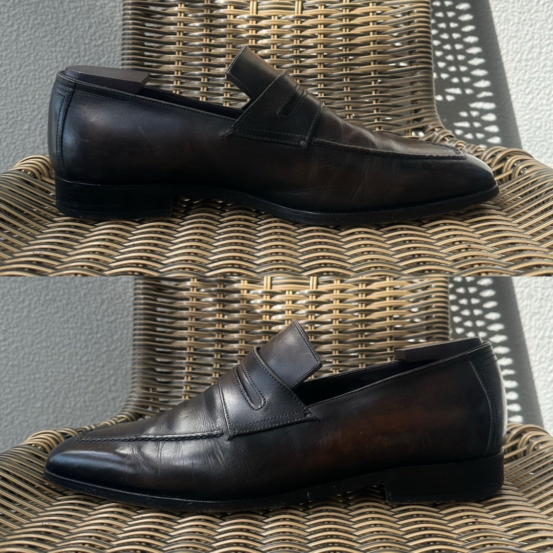 BERLUTI - 定価35,3万 ベルルッティ アンディ パティーヌレザー BERLUTI - 定価35,3万 ベルルッティ アンディ パティーヌレザー