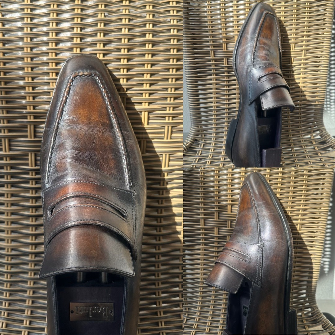 BERLUTI - 定価35,3万 ベルルッティ アンディ パティーヌレザー BERLUTI - 定価35,3万 ベルルッティ アンディ パティーヌレザー