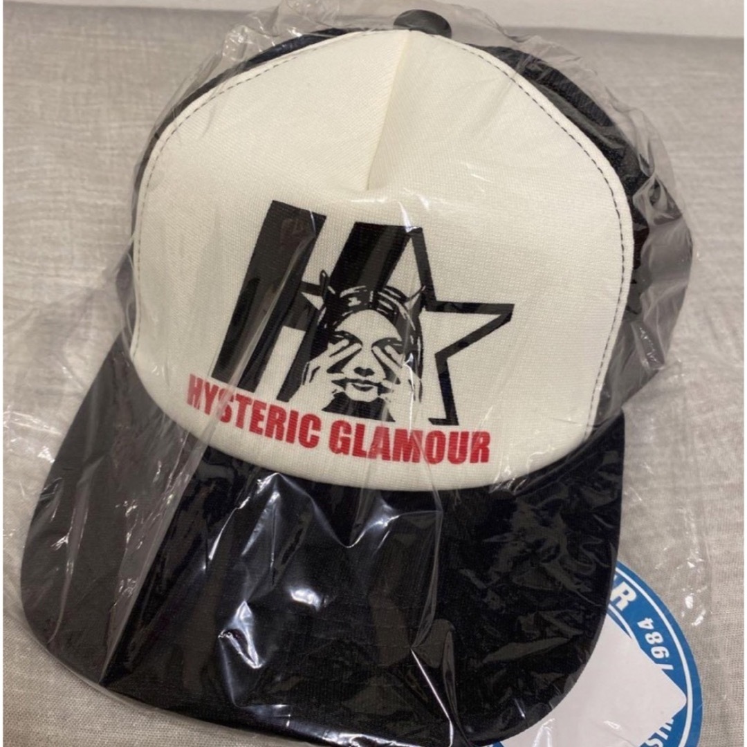 HYSTERIC GLAMOUR STAR EVIL Mesh cap ブラック HYSTERIC GLAMOUR STAR EVIL Mesh cap ブラック