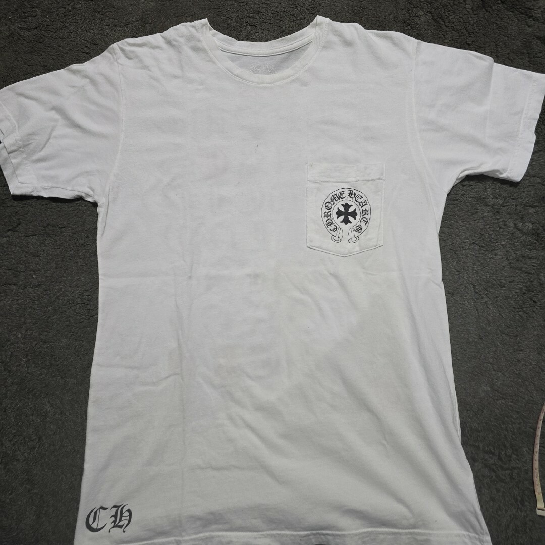 クロムハーツ 半袖Tシャツ ホワイト クロムハーツ 半袖Tシャツ ホワイト