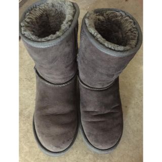 アグ(UGG)のUGG☆24cm☆US7☆ブーツ☆グレー☆クラシックショート☆箱なし(ブーツ)