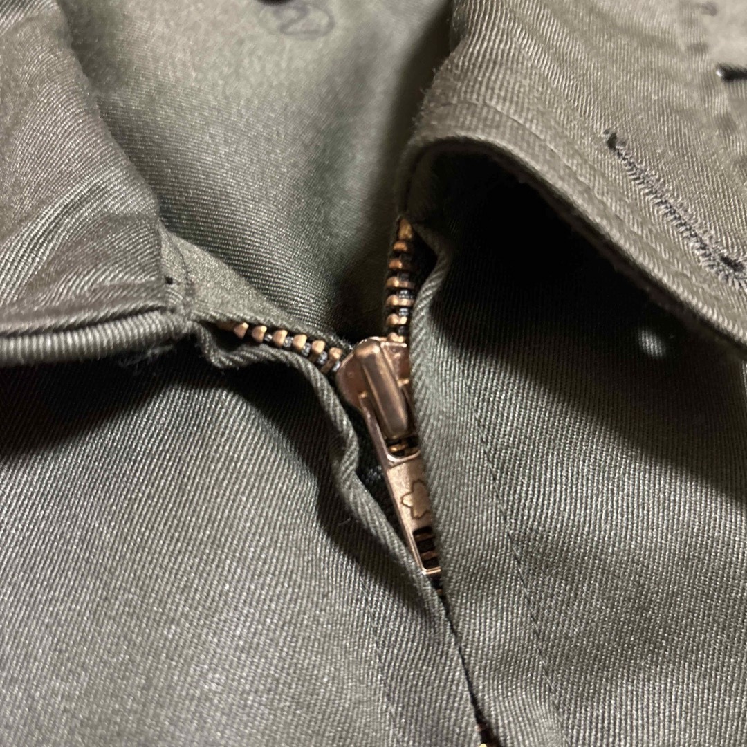NOS 〜80s 陸上自衛隊 作業服上衣 桜ジッパー セットアップ カーゴ NOS 〜80s 陸上自衛隊 作業服上衣 桜ジッパー セットアップ カーゴ
