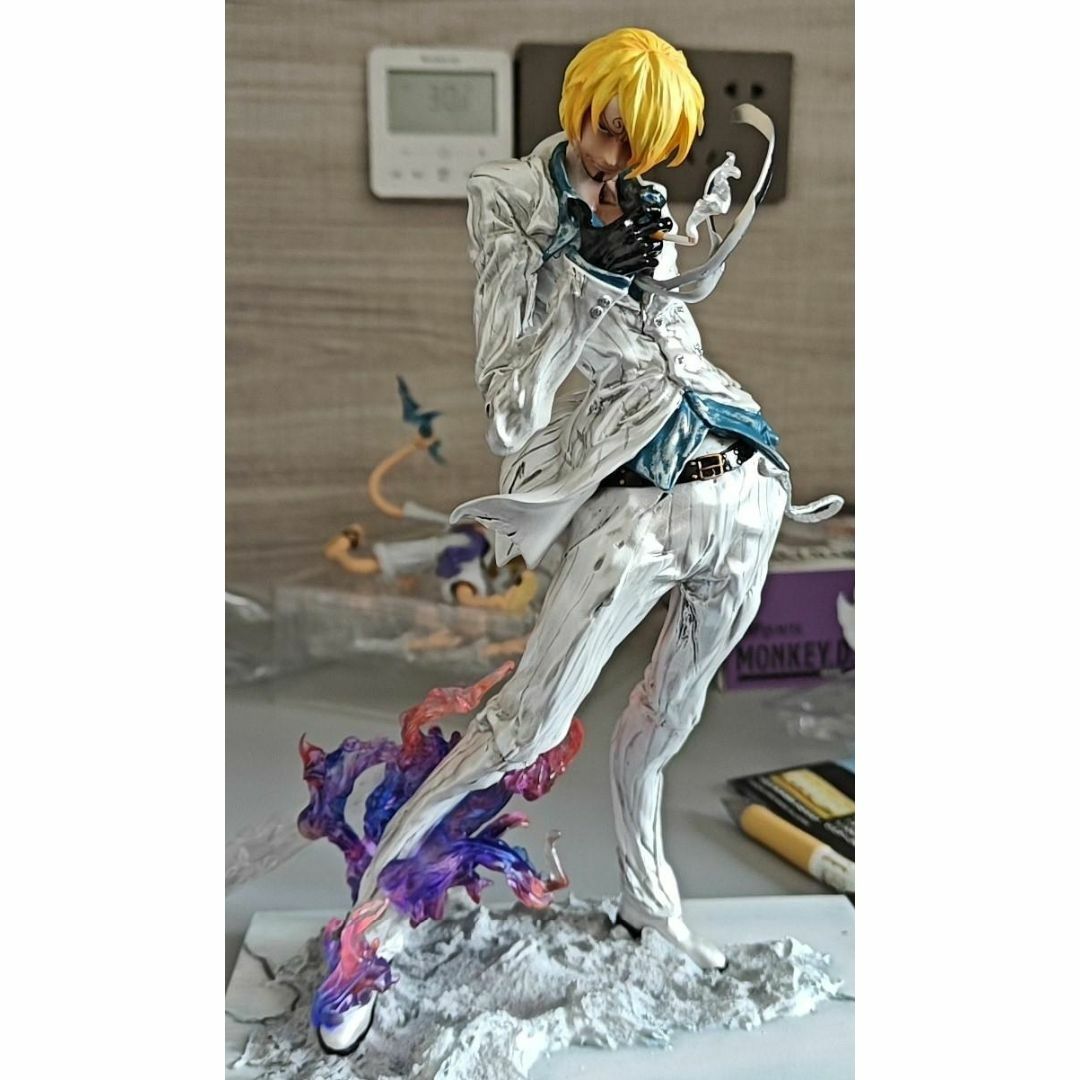 ワンピース サンジ 白スーツ ガレージキット フィギュア 塗装 ワンピース サンジ 白スーツ ガレージキット フィギュア 塗装