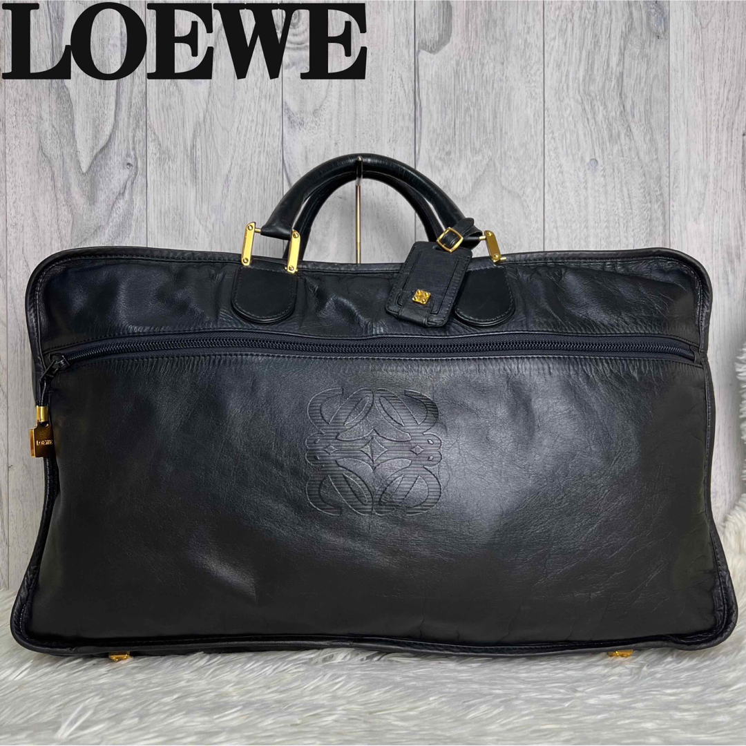 LOEWE - 人気♡アナグラム♡デカロゴ♡ナッパレザー♡LOEWE LOEWE - 人気♡アナグラム♡デカロゴ♡ナッパレザー♡LOEWE