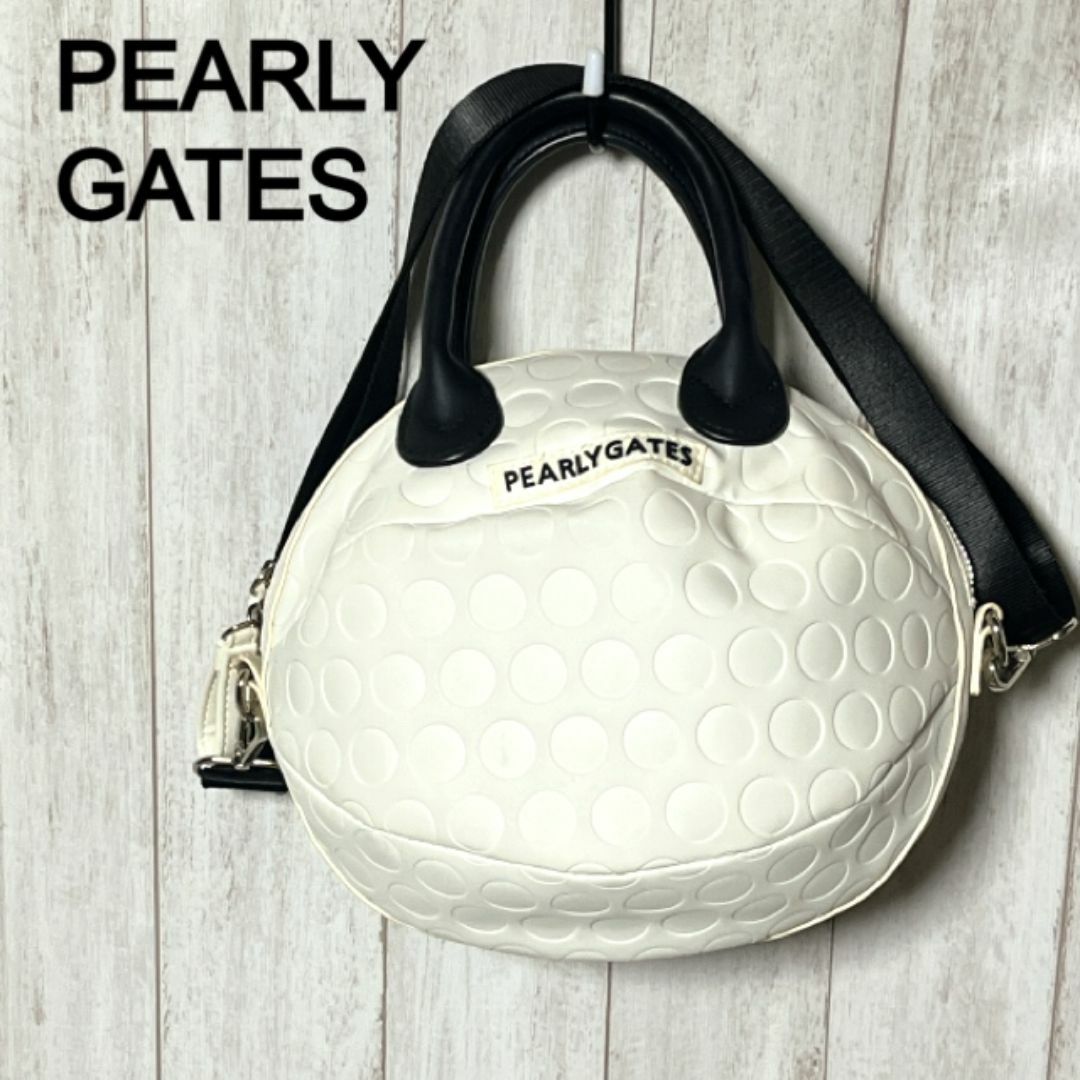 PEARLY GATES - パーリーゲイツ ゴルフボール型 2WAY バッグ PEARLY GATES