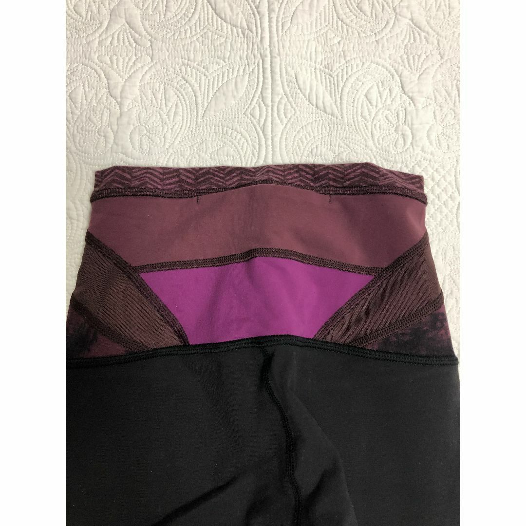 lululemon - ルルレモン リバーシブル レギンス ブラックの通販 lululemon - ルルレモン リバーシブル レギンス ブラックの通販