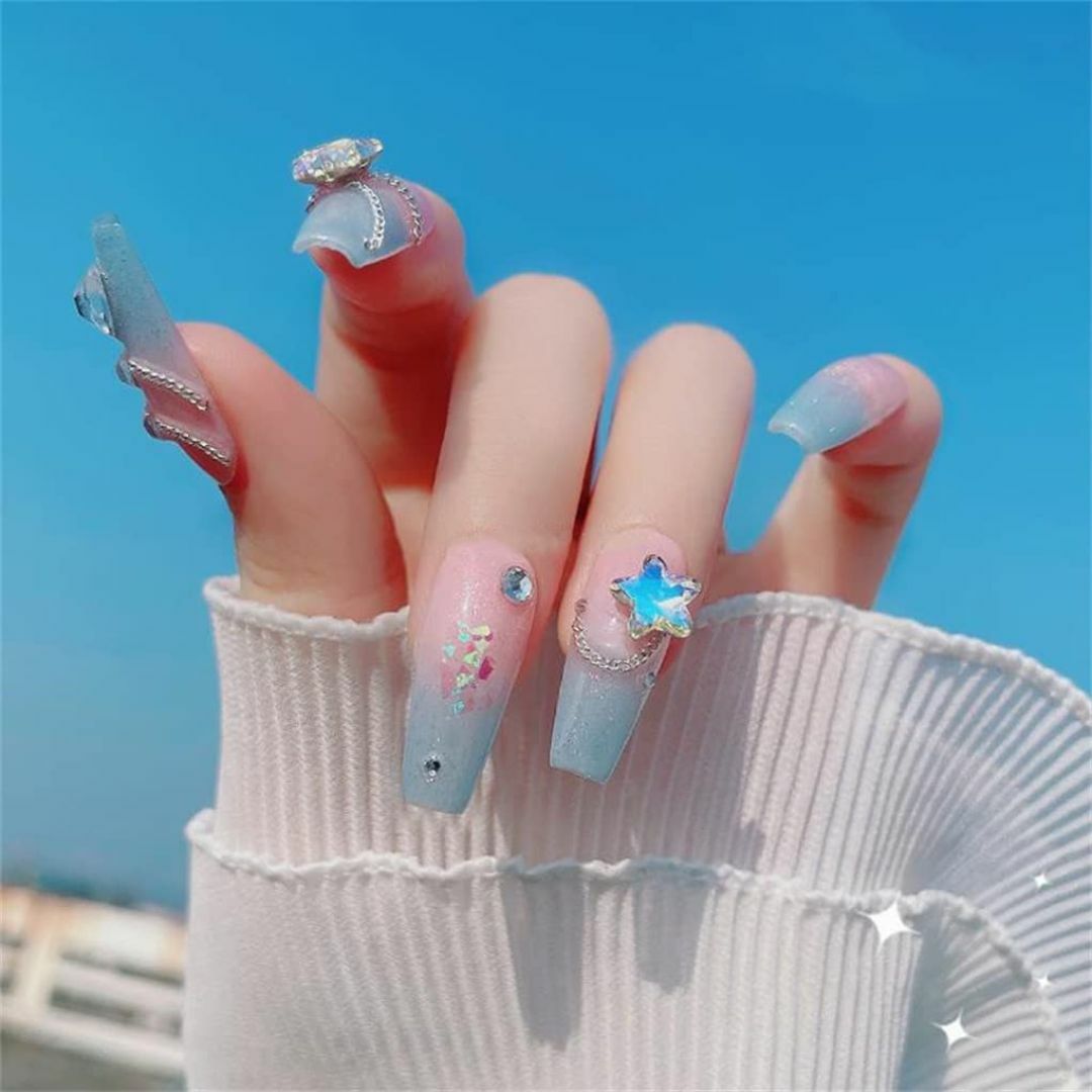 NULYLU 2個 ネイルラインストーンネイル gel nail ネイルグルー NULYLU 2個 ネイルラインストーンネイル gel nail ネイルグルー