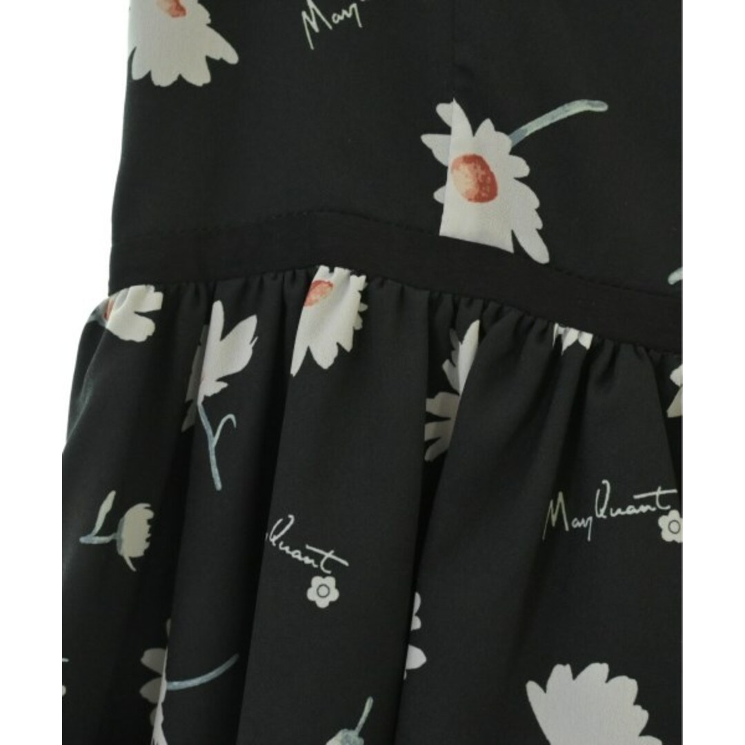 MARY QUANT - MARY QUANT ワンピース 38(M位) 黒x白xオレンジ等 MARY QUANT - MARY QUANT ワンピース 38(M位) 黒x白xオレンジ等
