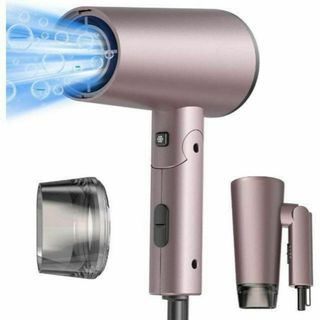 【訳アリ！新品！】美髪 ドライヤー 高濃度 マイナスイオン ダメージ ヘアケア(ドライヤー)