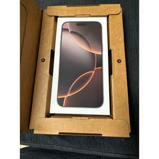 iPhone - 新品 iPhone 16 Pro max 256GB デザートチタニウムの iPhone - 新品 iPhone 16 Pro max 256GB デザートチタニウムの