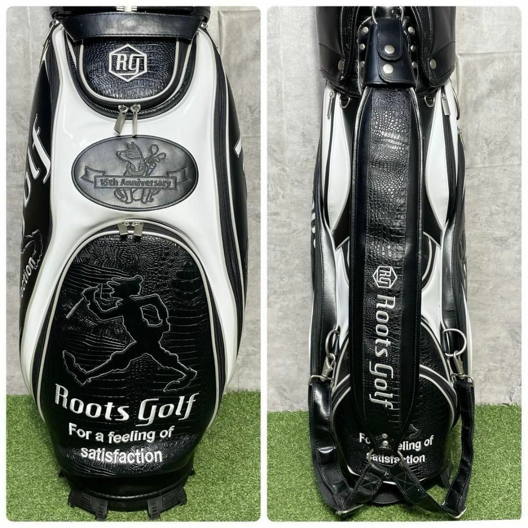 激レア】ROOTS GOLF ルーツゴルフ キャディバッグ ゴルフバッグ 希少 激レア】ROOTS GOLF ルーツゴルフ キャディバッグ ゴルフバッグ 希少