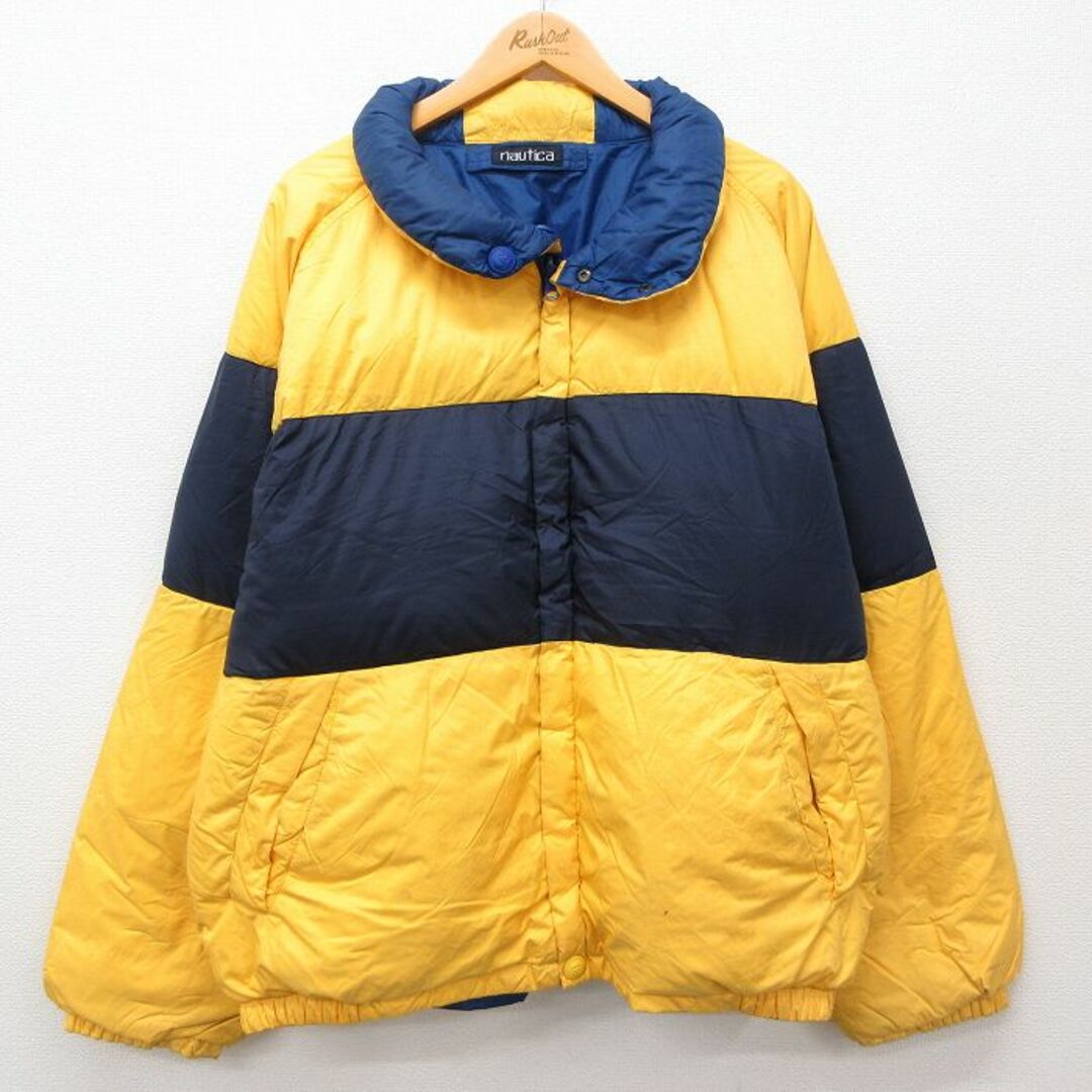 NAUTICA - XL☆古着 ノーティカ NAUTICA 長袖 ブランド ダウン NAUTICA - XL☆古着 ノーティカ NAUTICA 長袖 ブランド ダウン