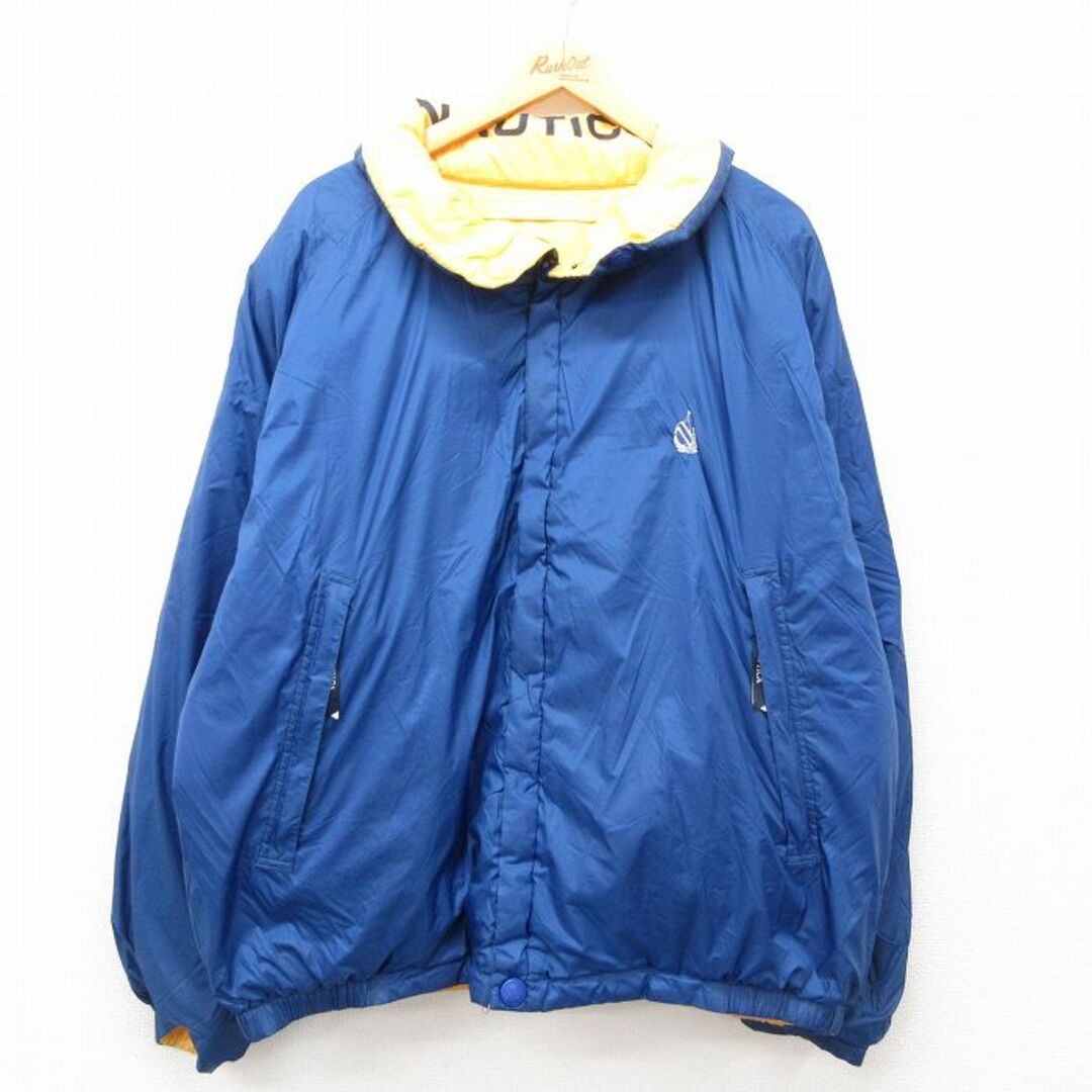 NAUTICA - XL☆古着 ノーティカ NAUTICA 長袖 ブランド ダウン NAUTICA - XL☆古着 ノーティカ NAUTICA 長袖 ブランド ダウン