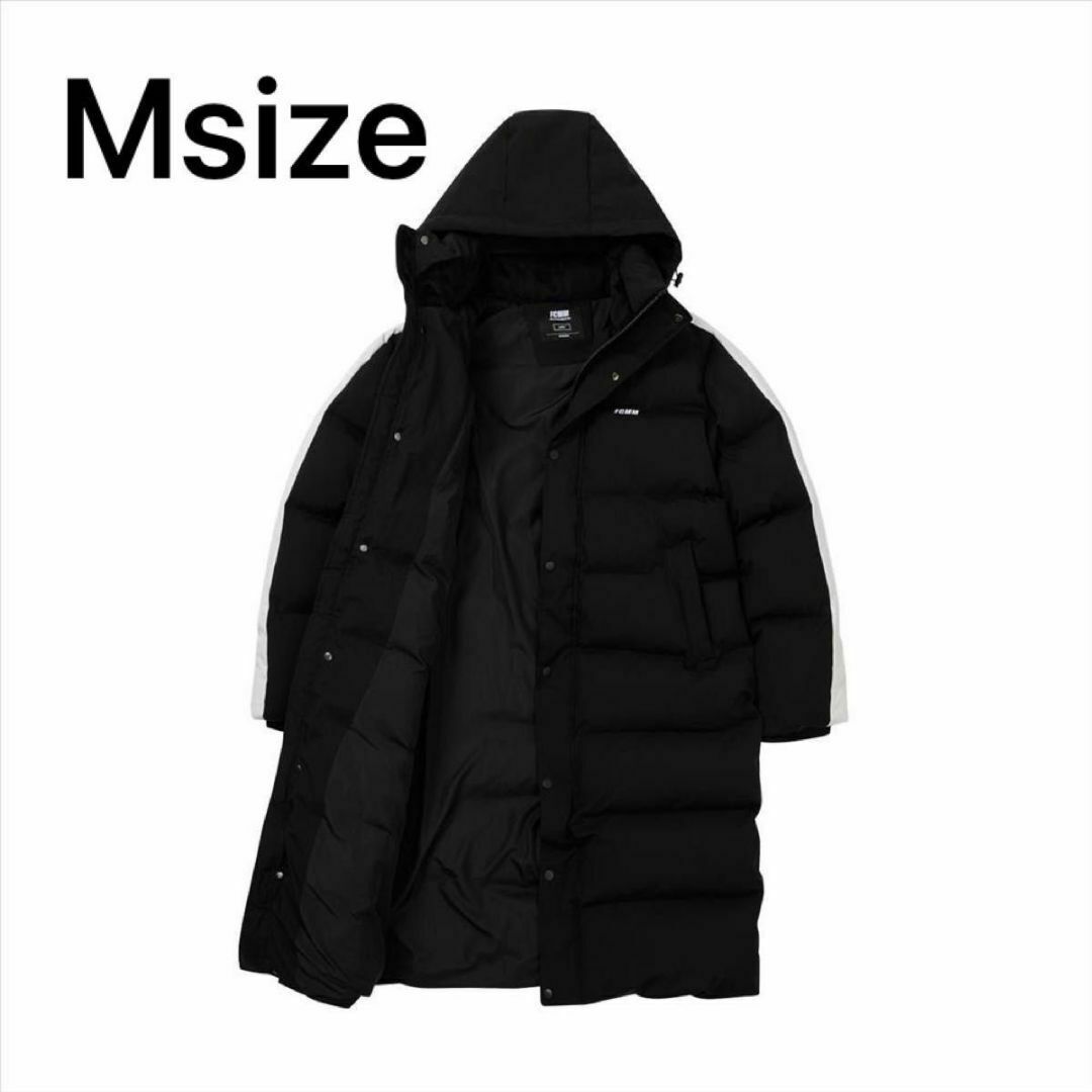 TREASURE FCMM ヒョンソク ロングペディン ダウンジャケット 黒 TREASURE FCMM ヒョンソク ロングペディン ダウンジャケット 黒