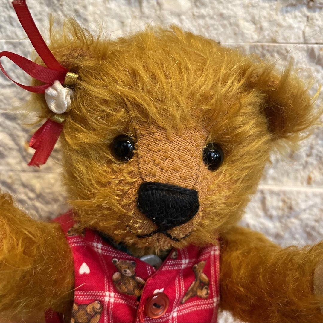 イギリス☆コッツウォルズ☆作家物 ハンドメイド テディベア イギリス☆コッツウォルズ☆作家物 ハンドメイド テディベア