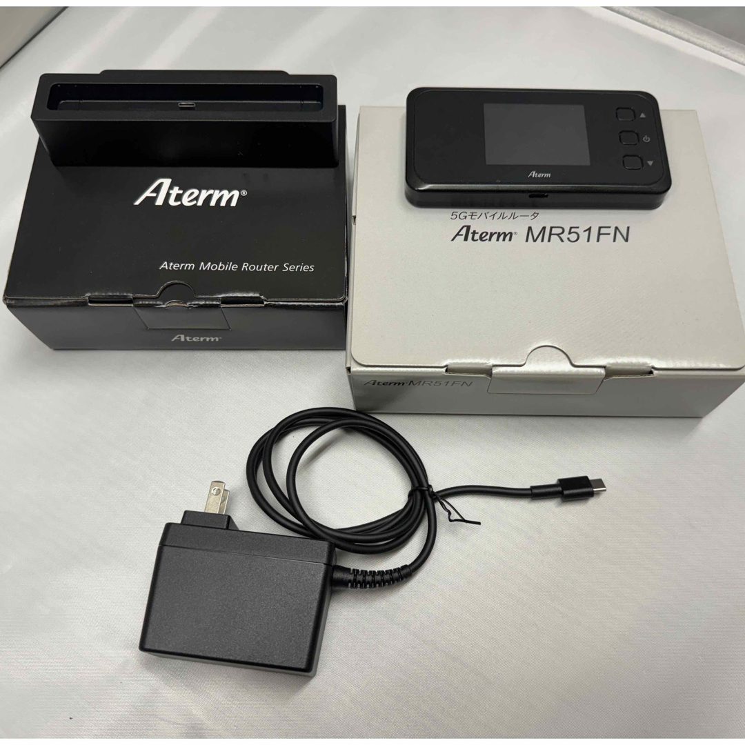 5G モバイルルーター Aterm MR51FN 弾く 5G モバイルルーター Aterm MR51FN 弾く
