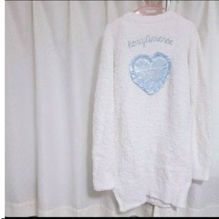 ハニーシナモン(Honey Cinnamon)のシナモロール ふわふわロングニットコート ハニーシナモン(ロングコート)