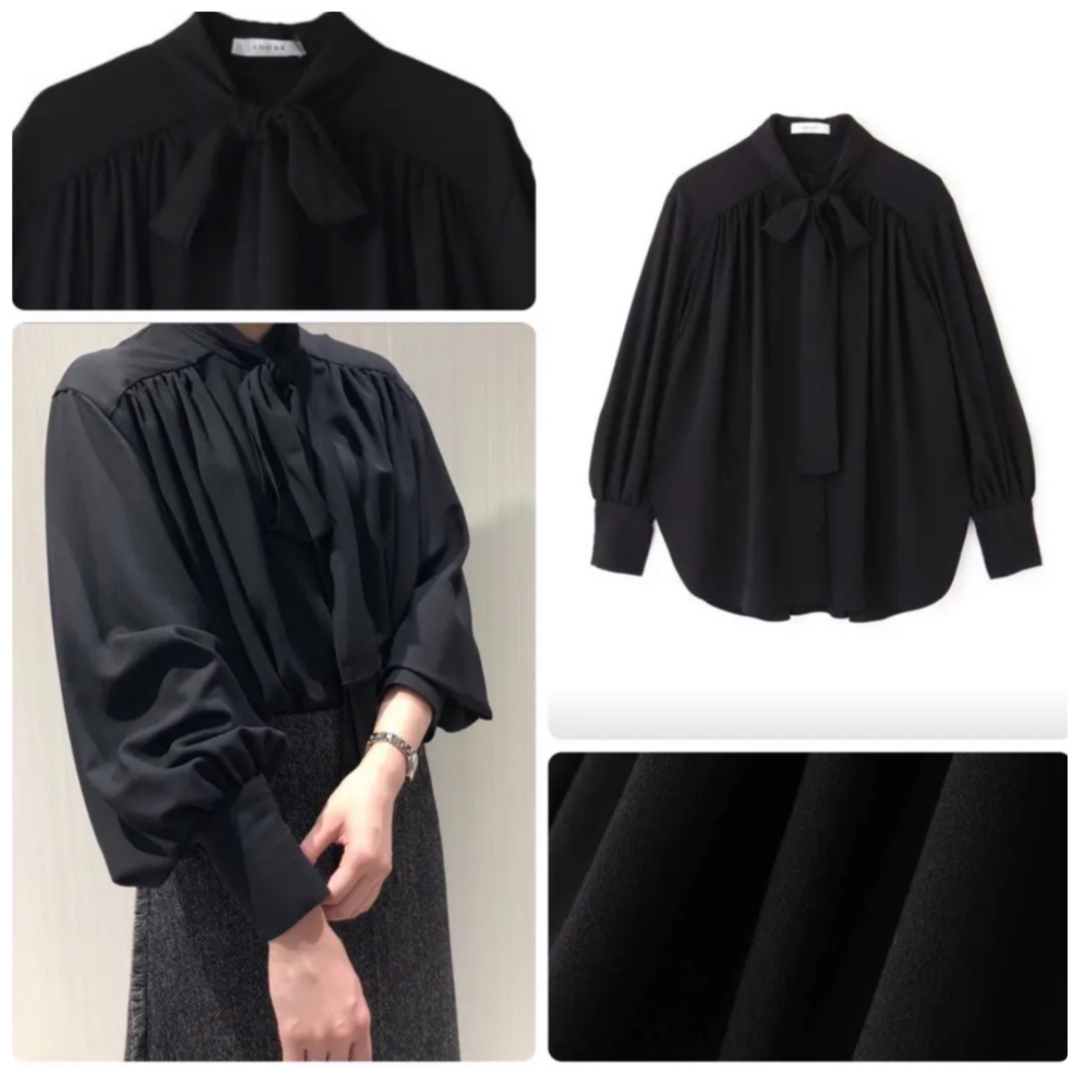 ◇幻◇ 希少美品 ADORE 定価3.4万円 ライトジョーゼットボウタイ ◇幻◇ 希少美品 ADORE 定価3.4万円 ライトジョーゼットボウタイ