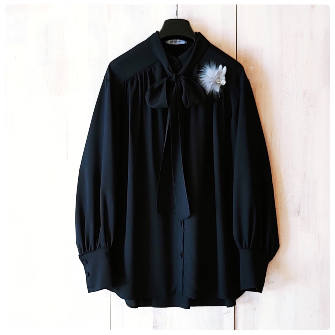 ◇幻◇ 希少美品 ADORE 定価3.4万円 ライトジョーゼットボウタイ ◇幻◇ 希少美品 ADORE 定価3.4万円 ライトジョーゼットボウタイ