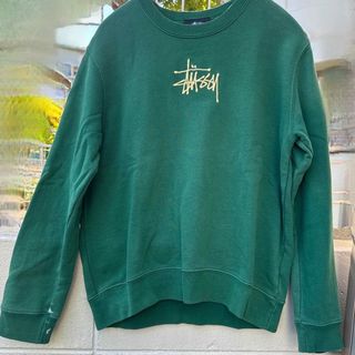 STUSSY(スウェット ・ グリーン・カーキ/緑色系)のフリマ STUSSY(スウェット ・ グリーン・カーキ/緑色系)のフリマ