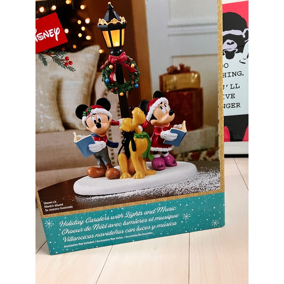 Disney - 《新品未開封》ディズニー テーブルトップキャロル ⭐︎クリスマス置き物