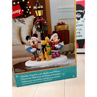 ディズニー(Disney)の《新品未開封》ディズニー テーブルトップキャロル ⭐︎クリスマス置き物(その他)