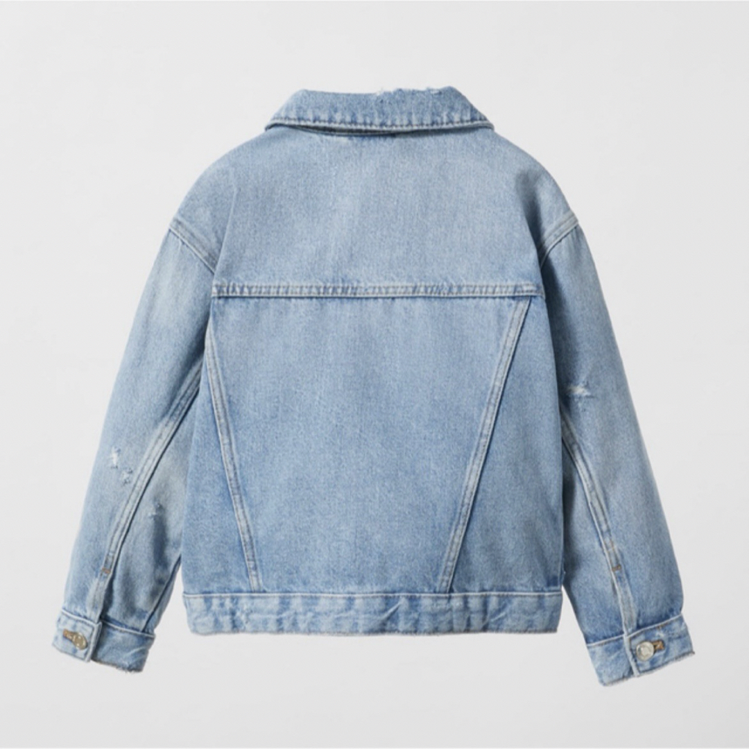 ZARA - 新品 ZARA ザラ キッズ デニムジャケット ライトブルー ZARA - 新品 ZARA ザラ キッズ デニムジャケット ライトブルー