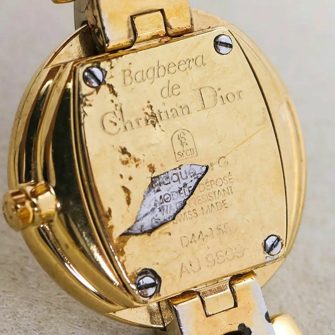 ◇稼働 Christian Dior 腕時計 バギラ 純正ベルト 12Pダイヤo 腕時計 ◇稼働 Christian Dior 腕時計 バギラ 純正ベルト 12Pダイヤo 腕時計