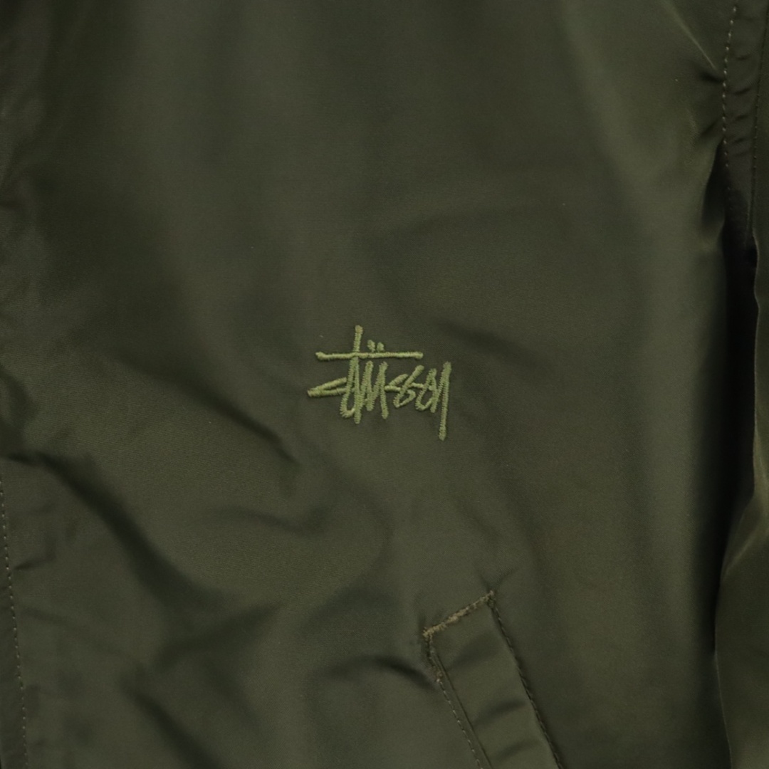 STUSSY - STUSSY ステューシー 90S ロゴ刺繍 ナイロン 短丈 STUSSY - STUSSY ステューシー 90S ロゴ刺繍 ナイロン 短丈