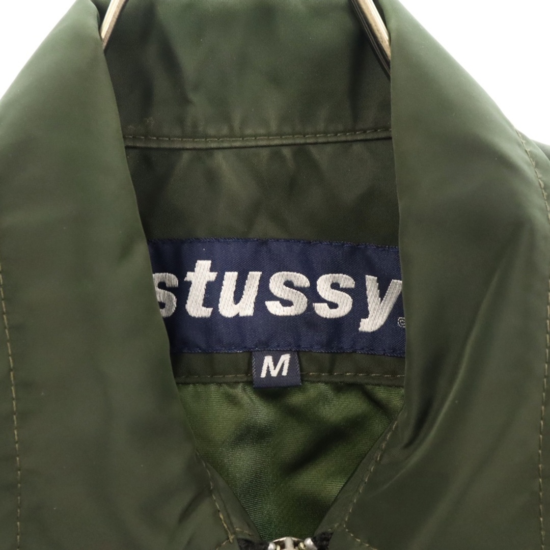 STUSSY - STUSSY ステューシー 90S ロゴ刺繍 ナイロン 短丈 STUSSY - STUSSY ステューシー 90S ロゴ刺繍 ナイロン 短丈