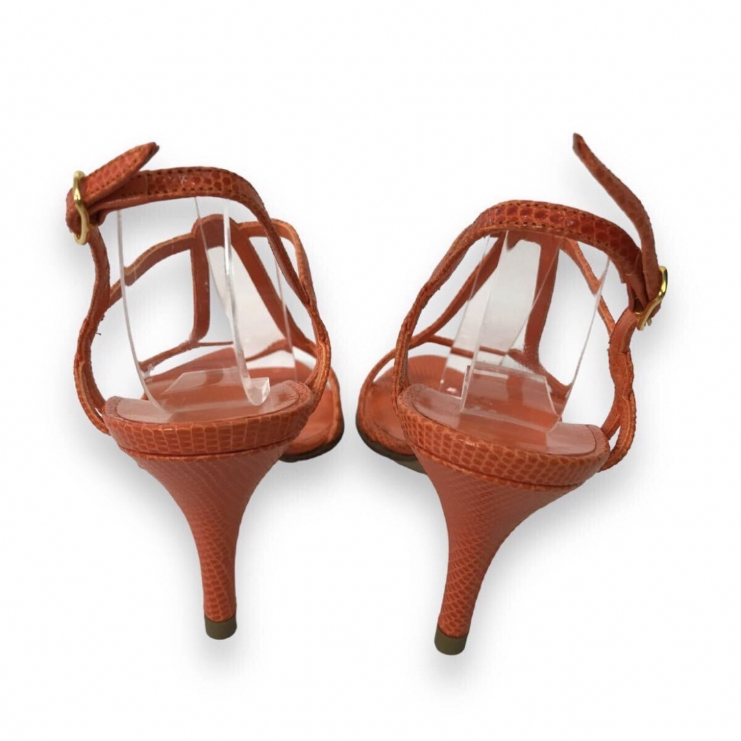 HERMES - HERMES エルメス リザードレザーストラップサンダル HERMES - HERMES エルメス リザードレザーストラップサンダル
