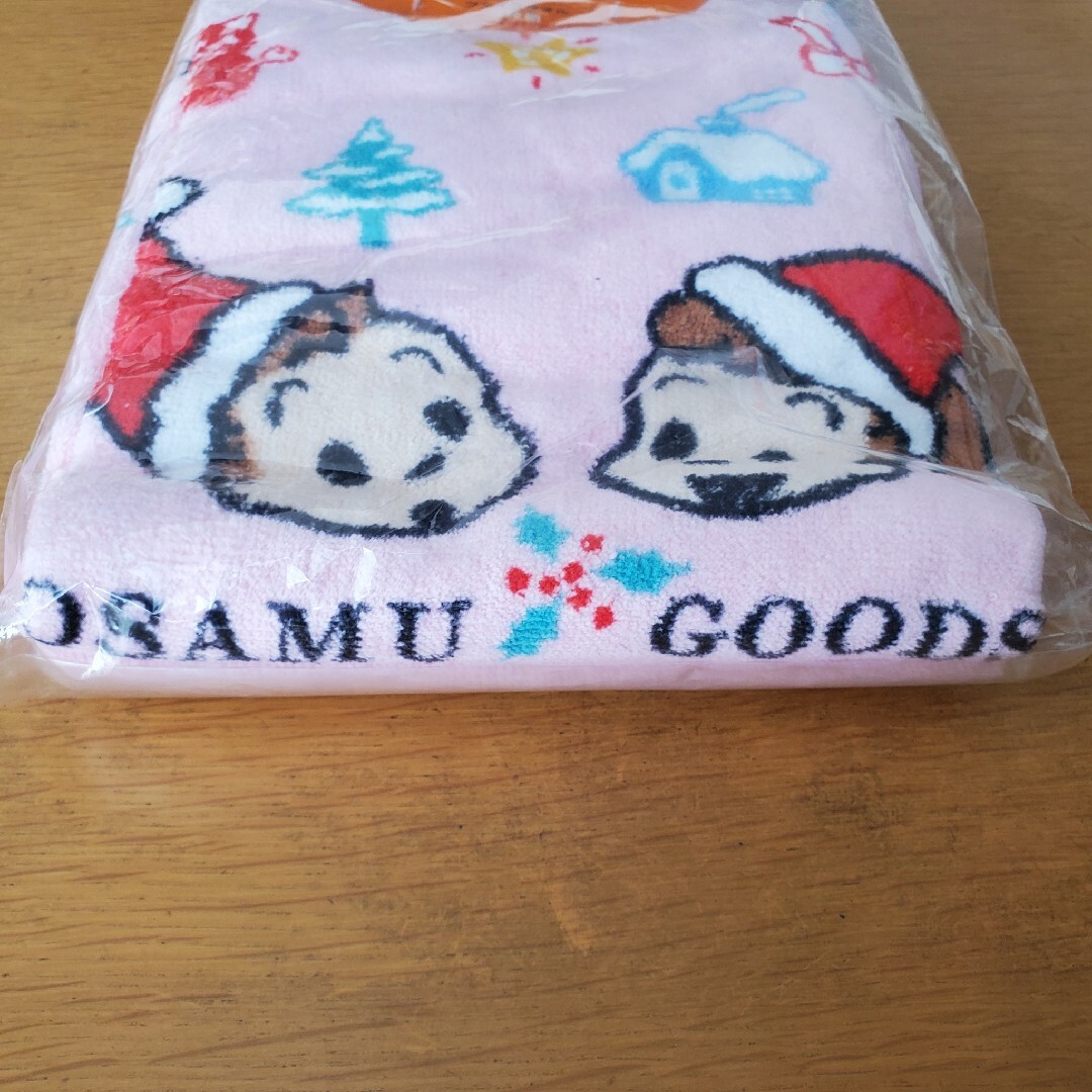 オサムグッズ 新品未開封 フェイスタオル 2枚組 クリスマス柄の オサムグッズ 新品未開封 フェイスタオル 2枚組 クリスマス柄の