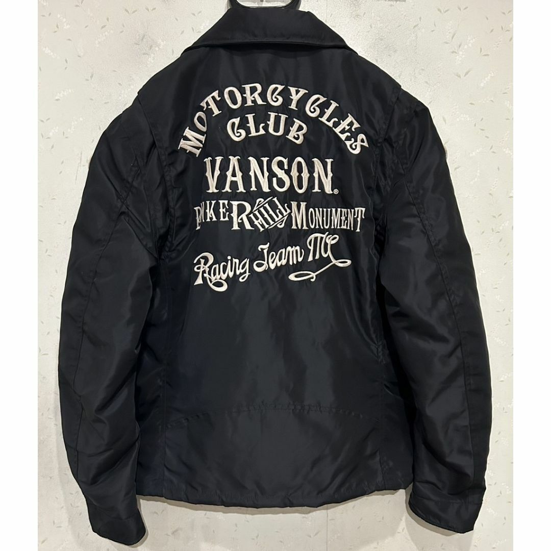 VANSON - *VANSON 裏地 アルミプリント 刺繍 中綿 ナイロン VANSON - *VANSON 裏地 アルミプリント 刺繍 中綿 ナイロン