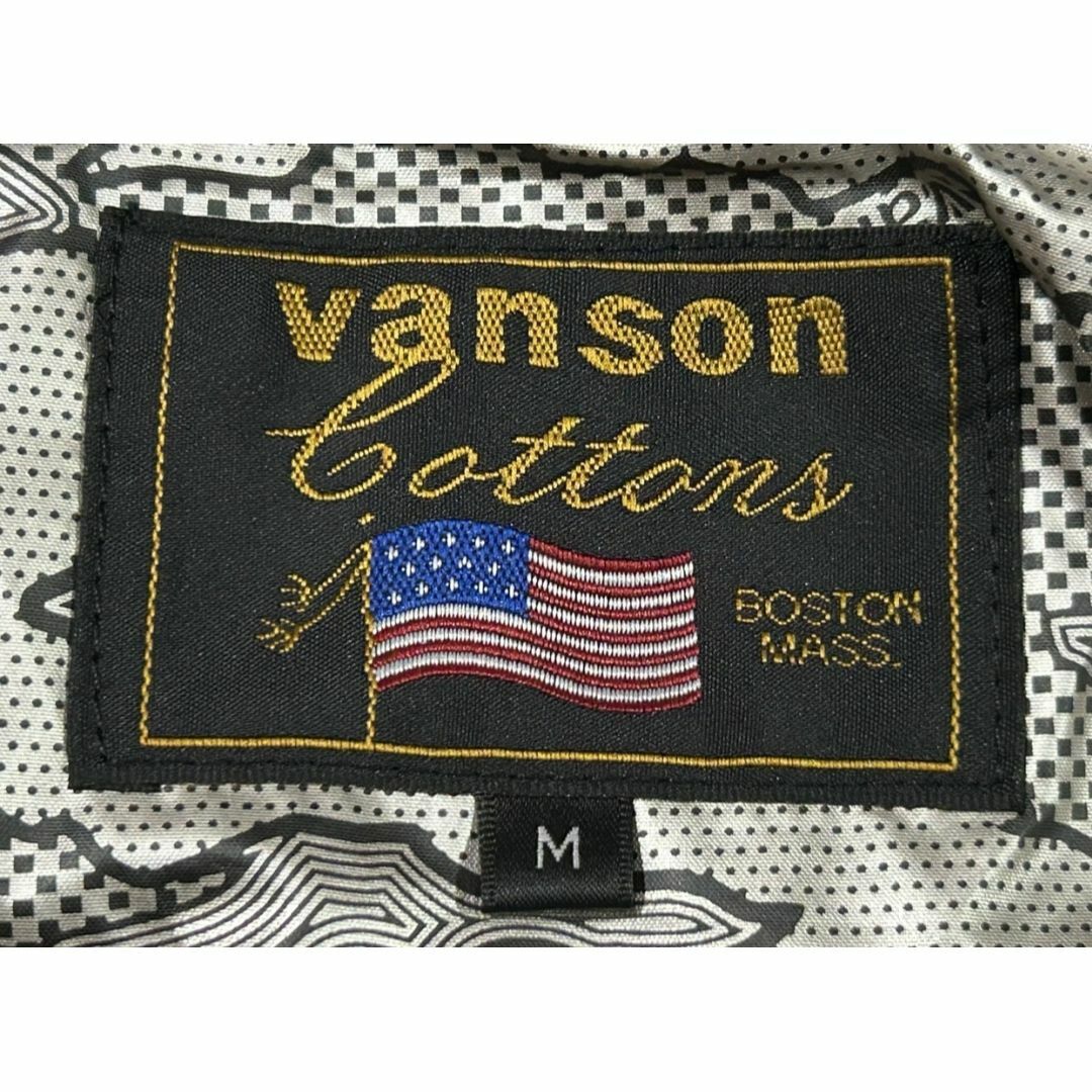 VANSON - *VANSON 裏地 アルミプリント 刺繍 中綿 ナイロン VANSON - *VANSON 裏地 アルミプリント 刺繍 中綿 ナイロン