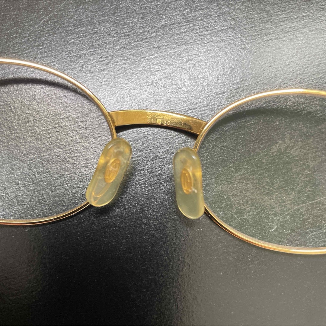 Cartier - Cartier カルティエ トリニティウッドテンプル眼鏡 Cartier - Cartier カルティエ トリニティウッドテンプル眼鏡