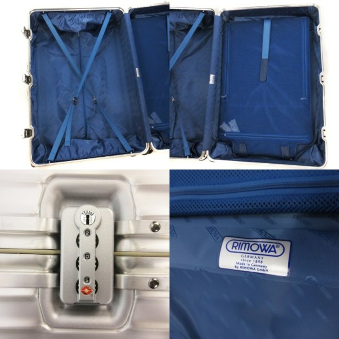 RIMOWA - リモワ 青ロゴ トパーズ スーツケース キャリーケース RIMOWA - リモワ 青ロゴ トパーズ スーツケース キャリーケース