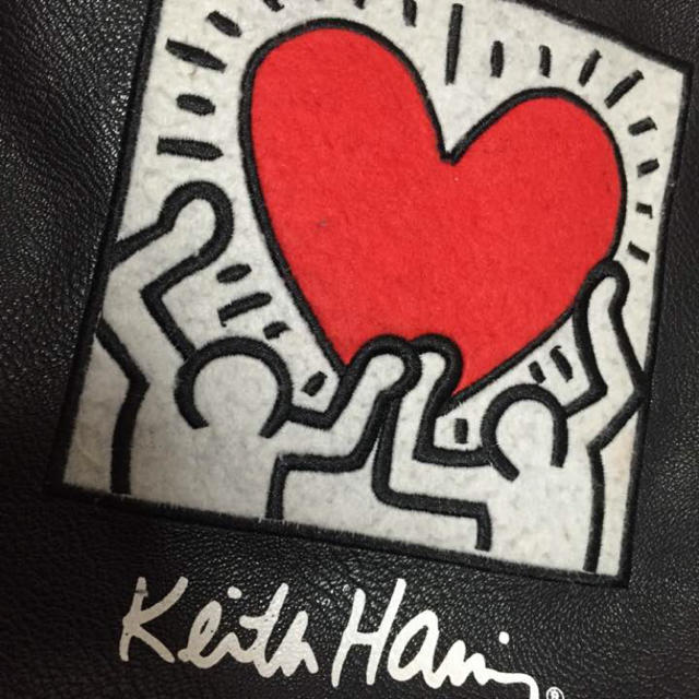 WEGO(ウィゴー)のKeith Haring ナップザック メンズのバッグ(バッグパック/リュック)の商品写真