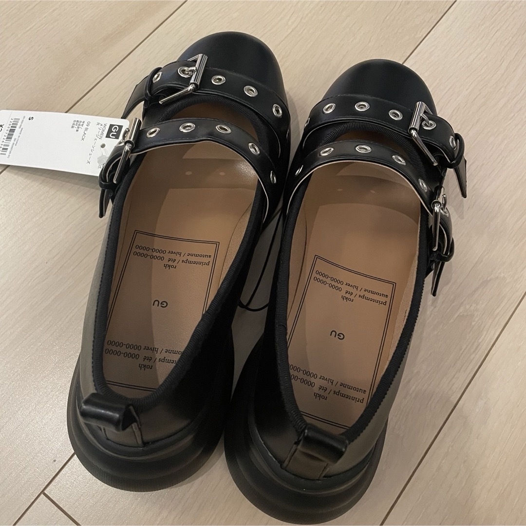 GU - 【新品】GU メリージェーンシューズ【S】by rokh コラボの GU - 【新品】GU メリージェーンシューズ【S】by rokh コラボの