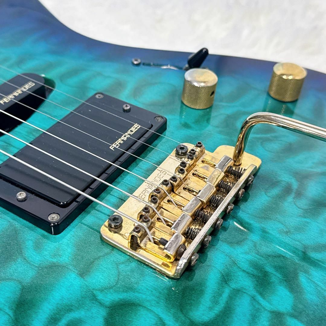 FERNANDES FGZ ギターアンプ付き初心者セット キルトメイプル FERNANDES FGZ ギターアンプ付き初心者セット キルトメイプル