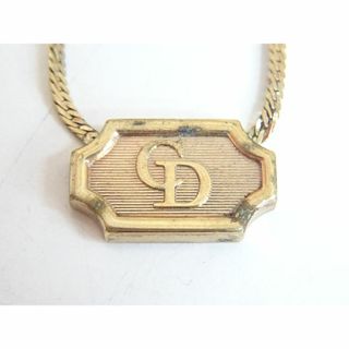 クリスチャンディオール(Christian Dior)の三293 / Dior ディオール ネックレス CDロゴ ゴールドカラー(ネックレス)