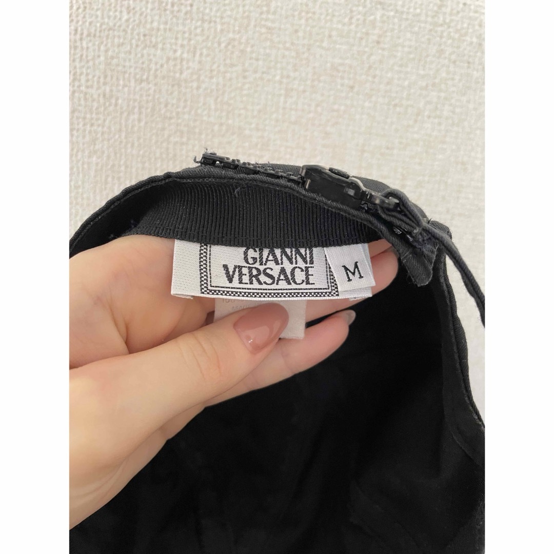 VERSACE - レアVintage VERSACE メデューサ キャップ イタリア製 VERSACE - レアVintage VERSACE メデューサ キャップ イタリア製
