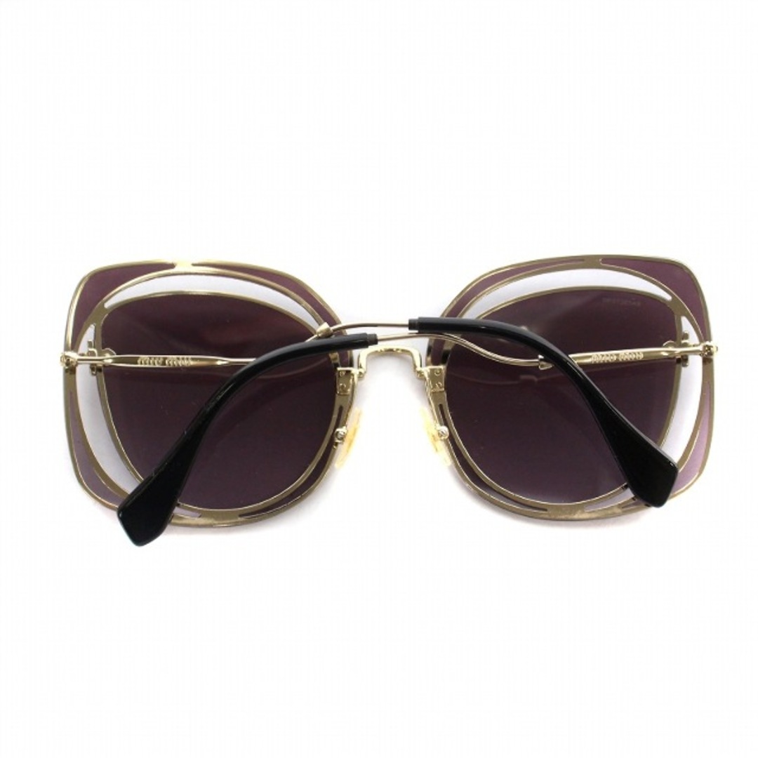 miu miu イタリア製 ラメ入り オーバルサングラス ミュウミュウ miu miu イタリア製 ラメ入り オーバルサングラス ミュウミュウ