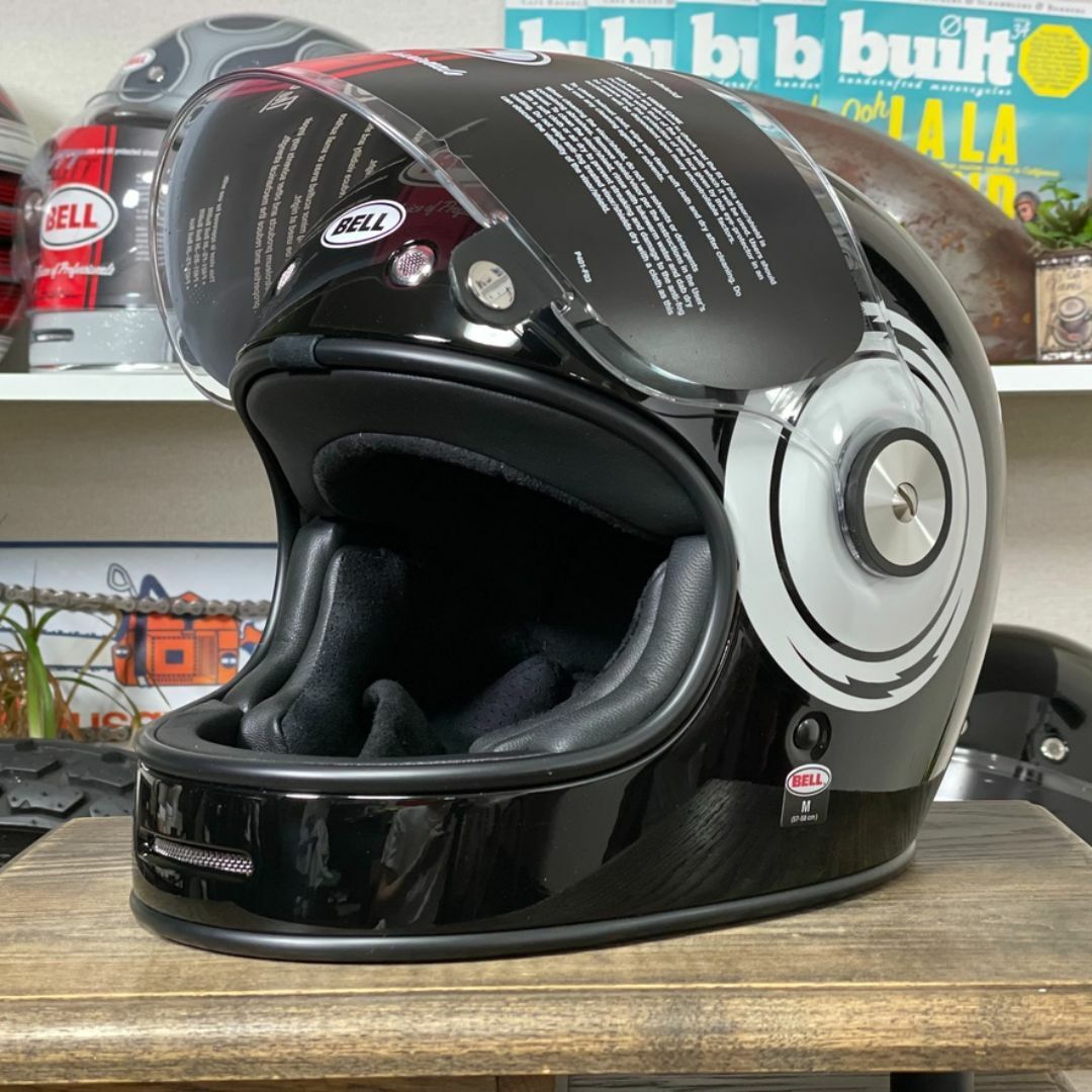 Bell Bullitt Helmet Gloss Black Size XL: MOTO-D Racing