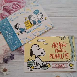 スヌーピー(SNOOPY)のスヌーピータウン　心斎橋BLUE　心斎橋　ポストカード　スヌーピー(キャラクターグッズ)